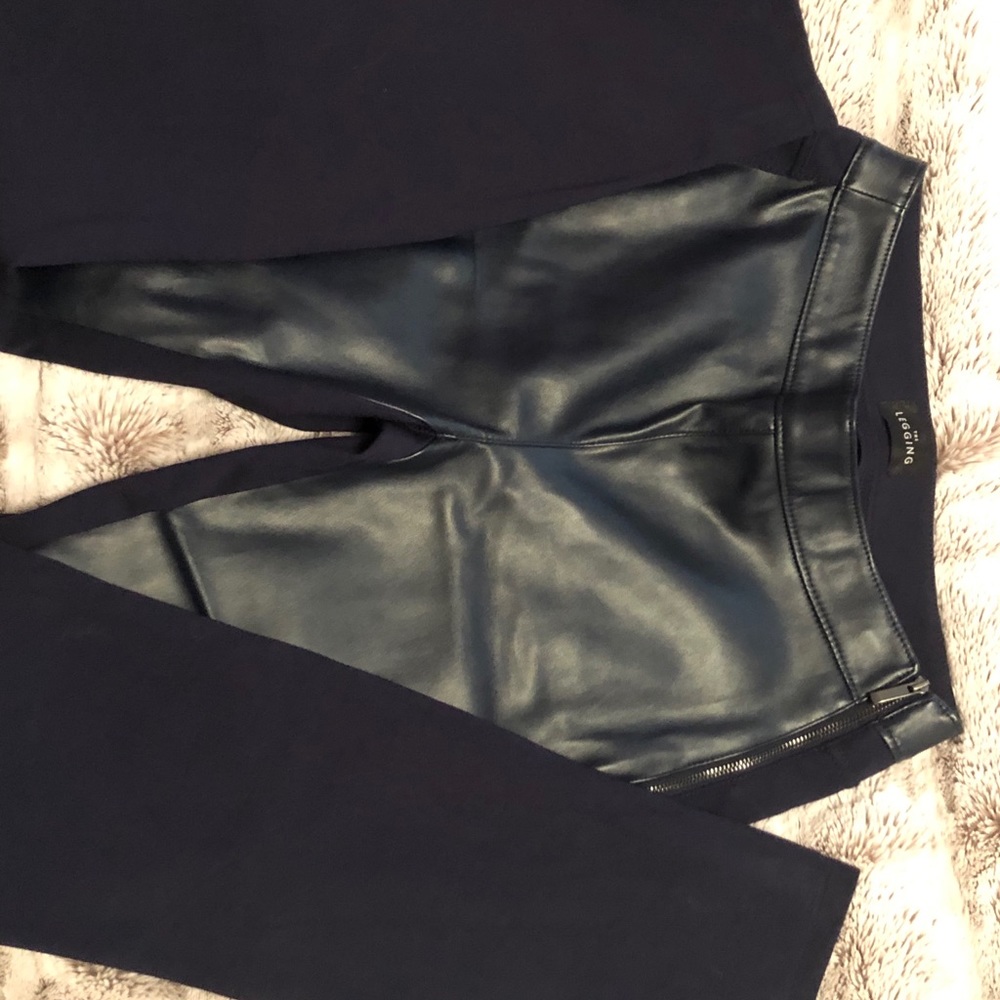 White House black market thelegging navy blue pant - Picture 2 of 7